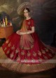 Maroon Heavy Work Bridal Lehenga Choli